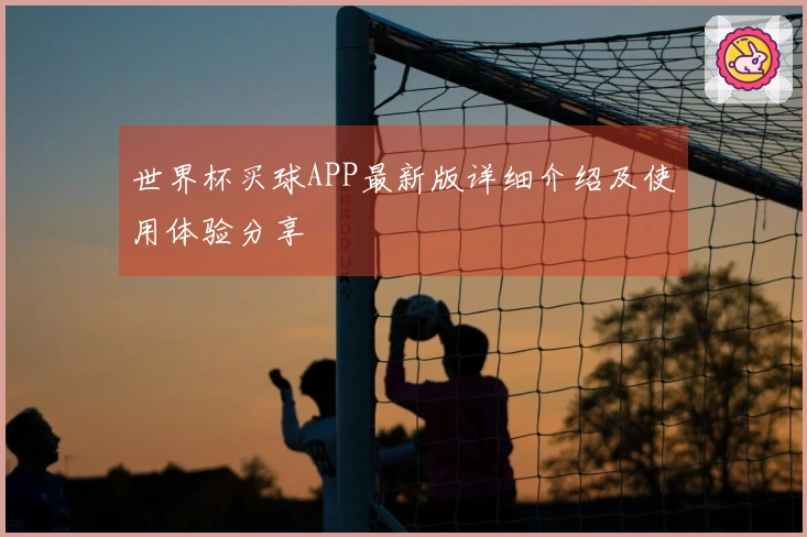 世界杯买球APP最新版详细介绍及使用体验分享