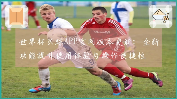 世界杯买球APP官网版本更新：全新功能提升使用体验与操作便捷性